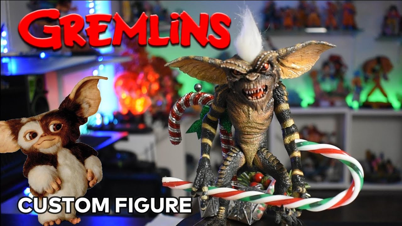 REWORKED NECA GREMLIN (custom figure review) #gremlins #gizmo #customfigure