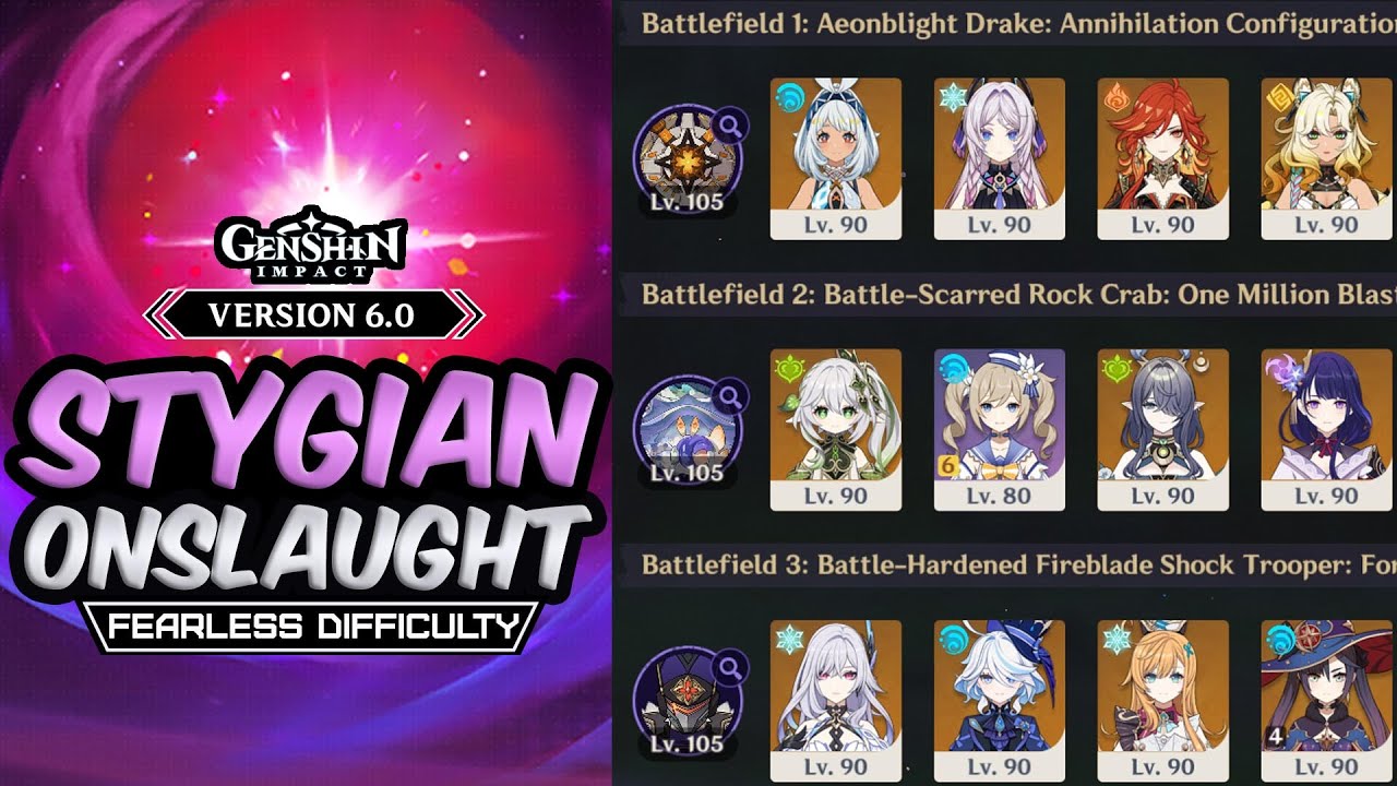 V6.0 Stygian Onslaught - Fearless Difficulty ft. C0 Mualani, C0 Lauma, C0 Skirk