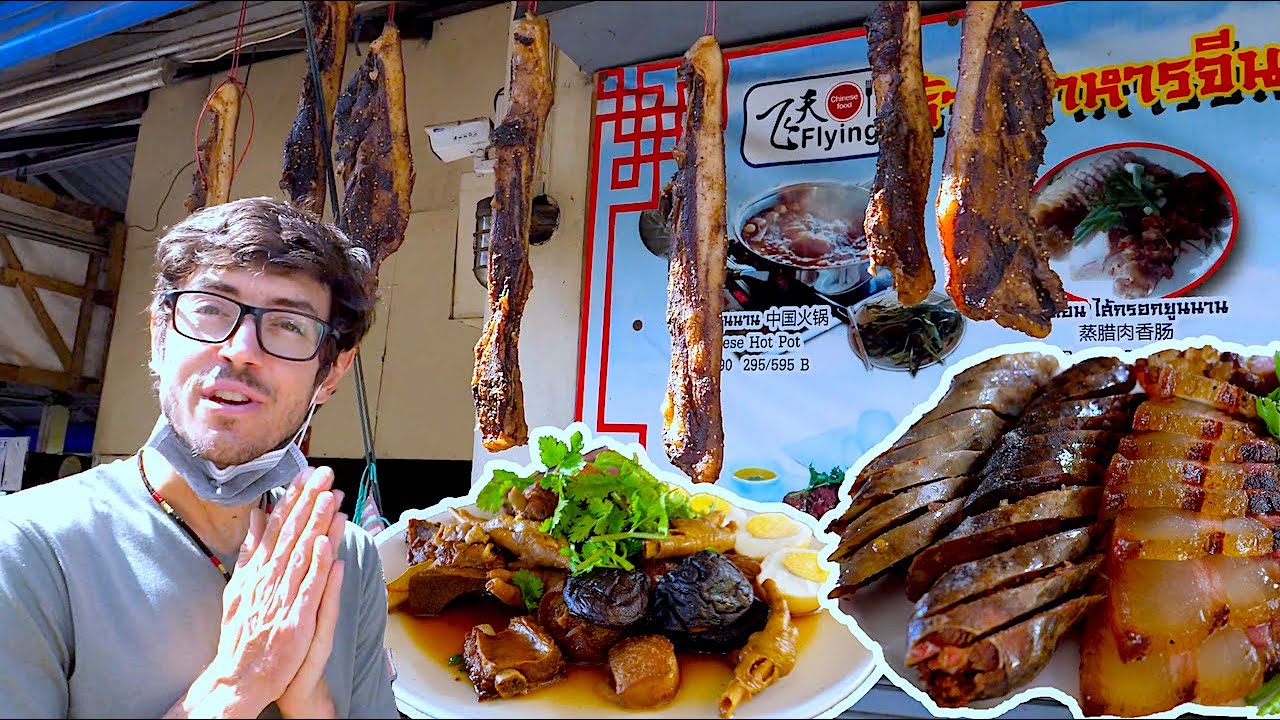 Chinese Spring FEASTival (Sausage, Chicken Feet, and Wind-Cured Pork) on Doi Chang, Thailand 🍲🔥👍🏼