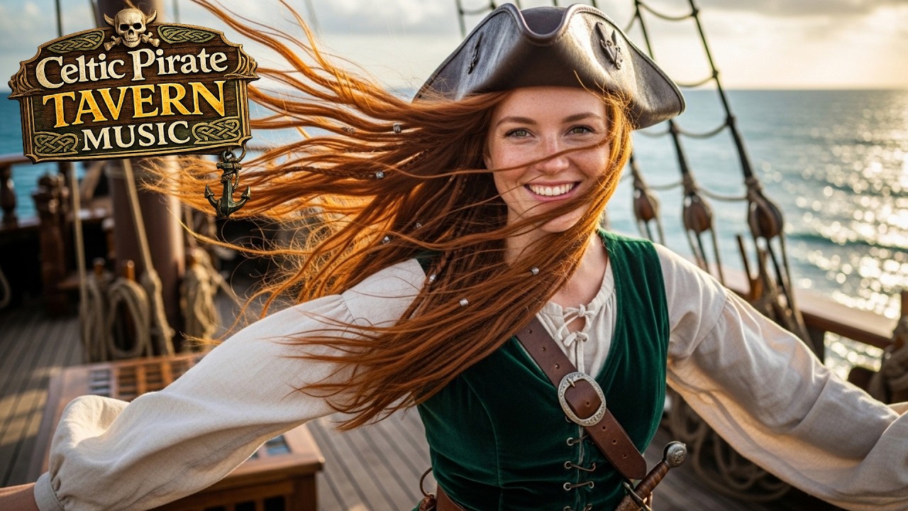Celtic Pirate Tavern Music ⚓Energetic Celtic Folk and Medieval Music