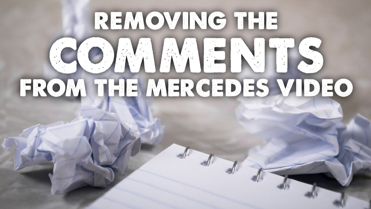 101. Removing the Comments from the Mercedes Video | Yamaha XJ6F