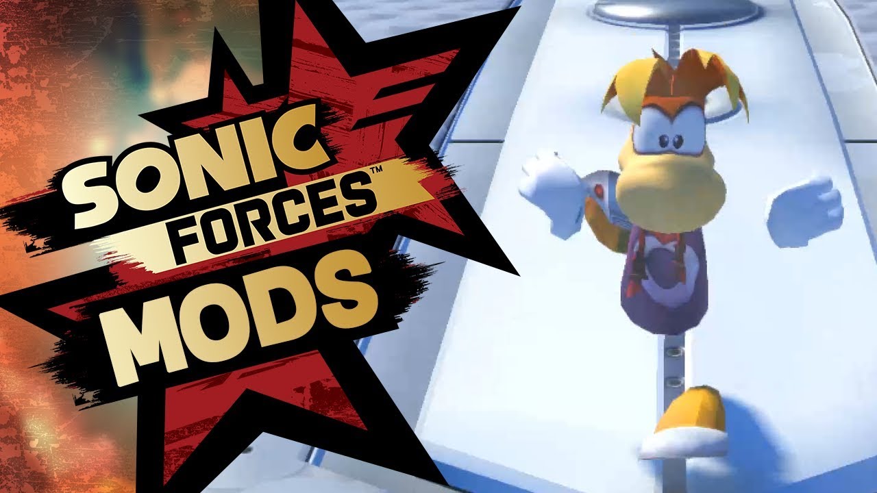 Sonic Forces Mods - Playable Rayman Character Mod in Modern Sonic Stages! | RasouliPlays