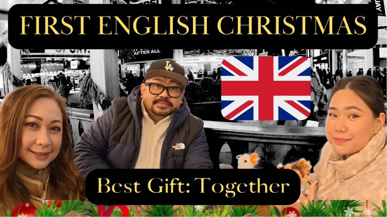 Our first Christmas in England together