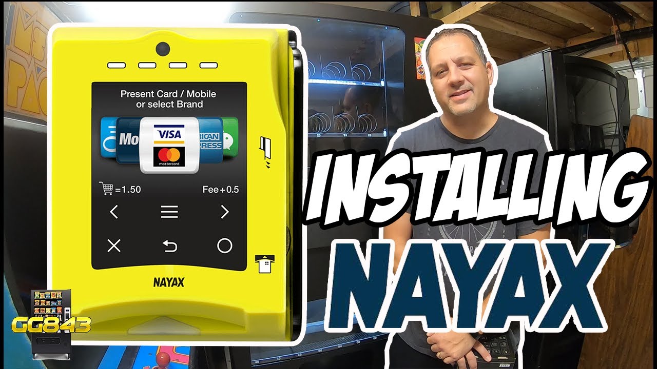 How To Install A Nayax VPOS Touch Credit Card Reader Into A Wittern Combo Vending Machine!
