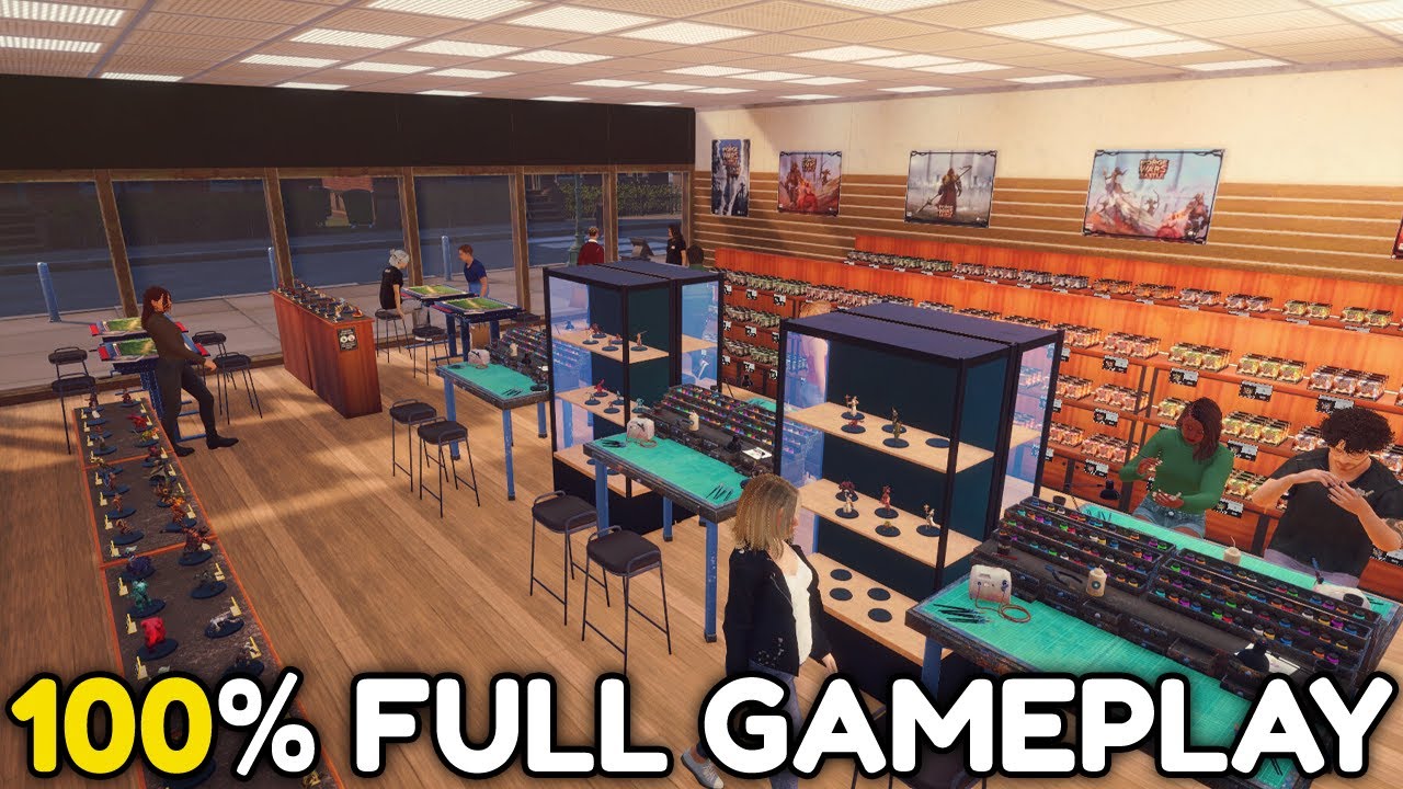 Im Playing 100% of Tabletop Game Shop Simulator
