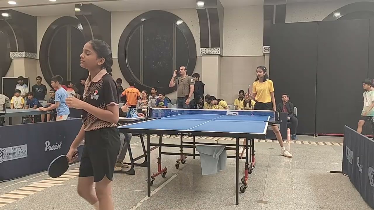 Ashrita Vs Shubhra Table Tennis Match Universal High Part 2