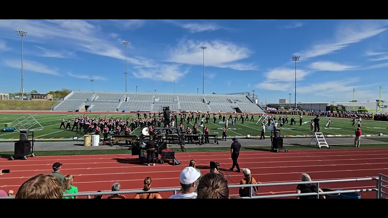 CR JFK HS Marching Band at State 2025 10 11 Echoes of the Last