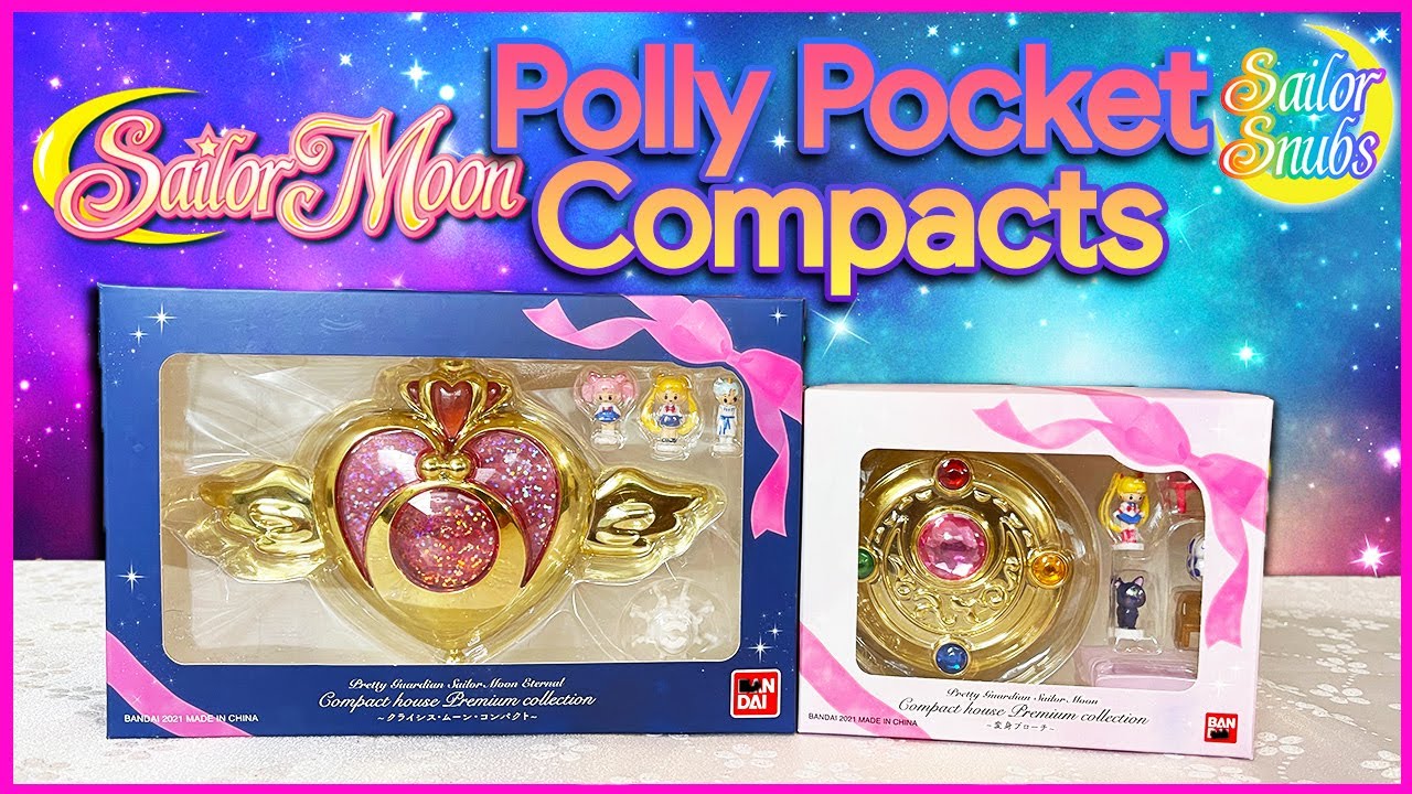 Polly Pocket Compacts For Sailor Moon Fans! - Compact House Premium Collection