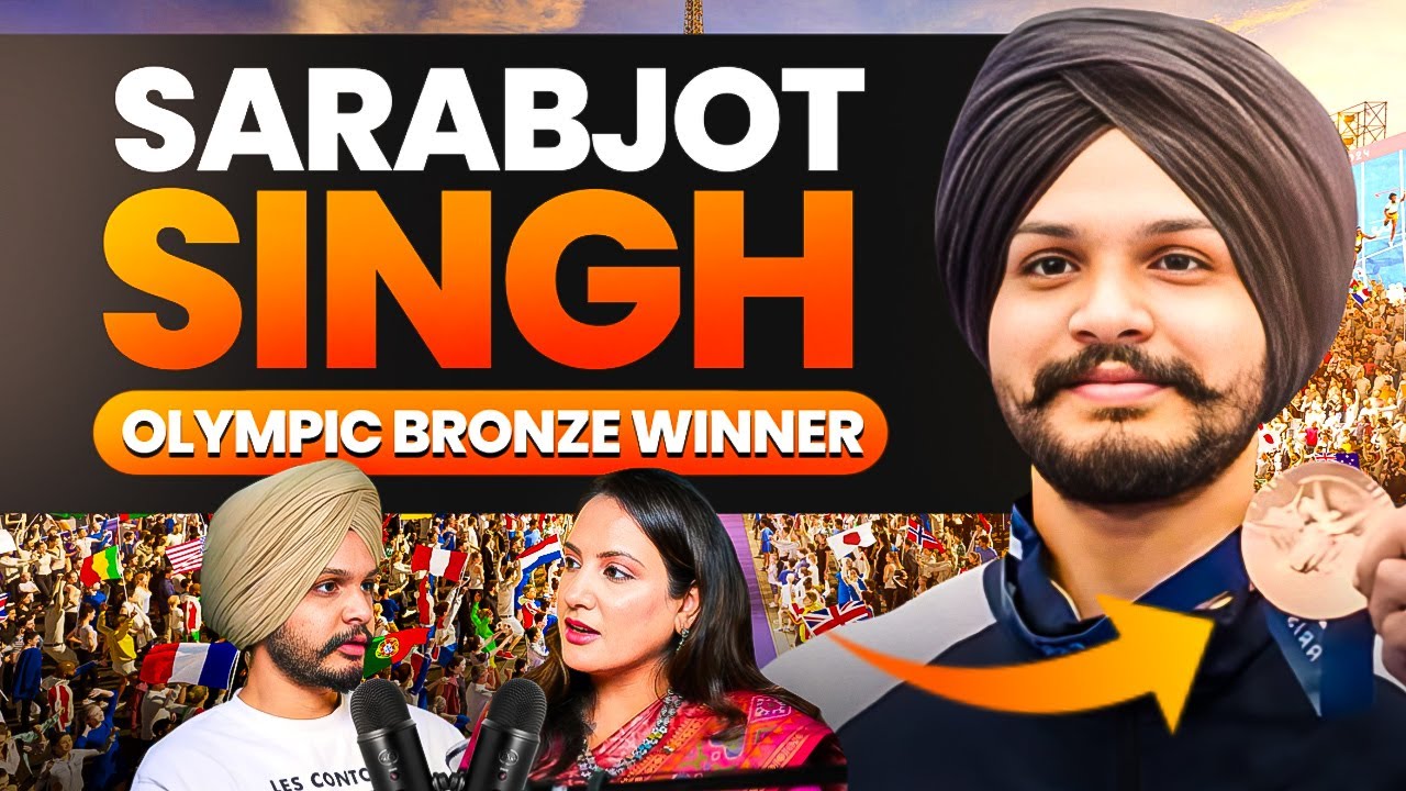 Sarabjot Singh | Olympic Bronze Medal Winner | Paris Olympics 2024 | Podcast With Sonal Goel IAS