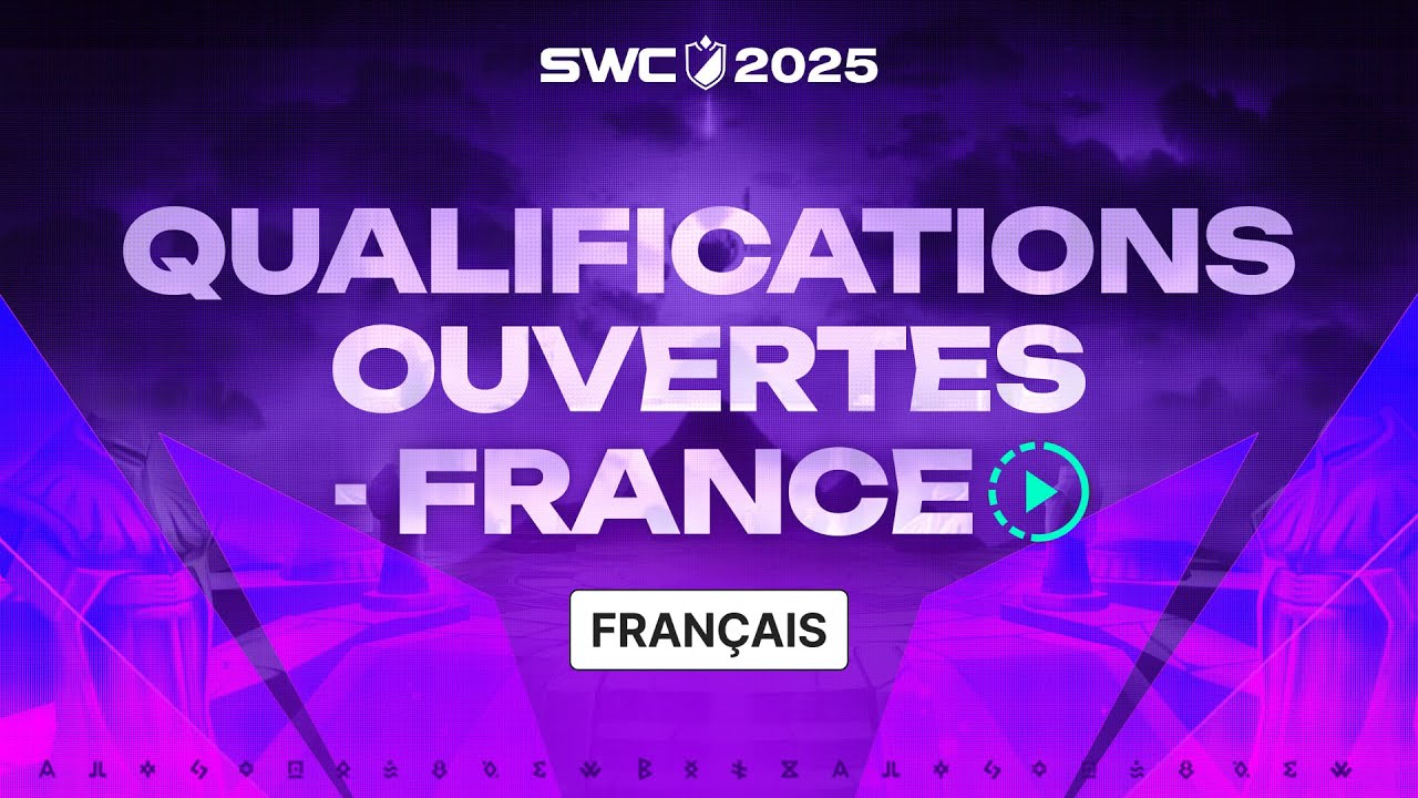 [FRANÇAIS] SWC2025 QUALIFICATIONS OUVERTES - FRANCE | Summoners War