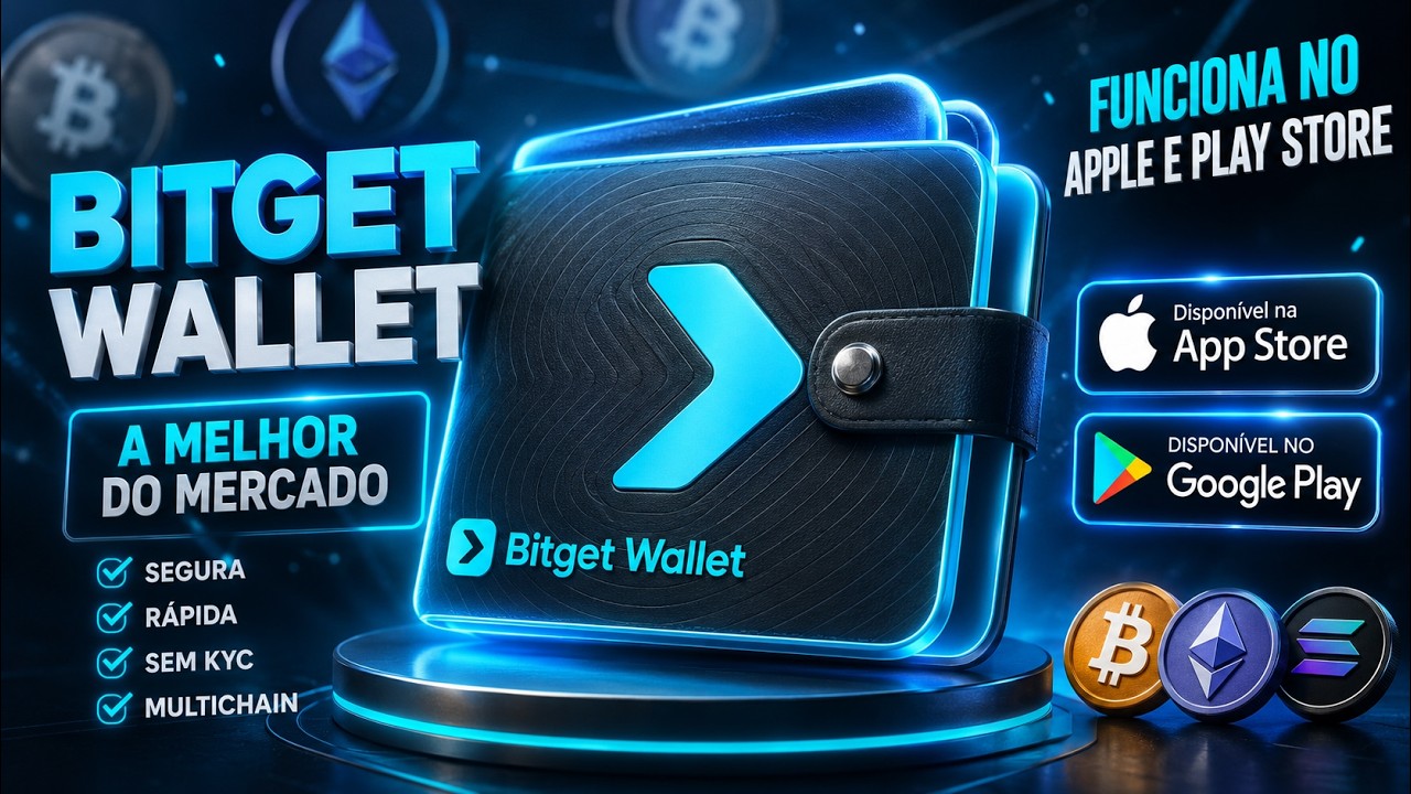 🔥 BITGET WALLET CHEGOU! CASHBACK ABSURDO E VANTAGENS QUE NINGU&Eacute;M TE CONTOU 😱