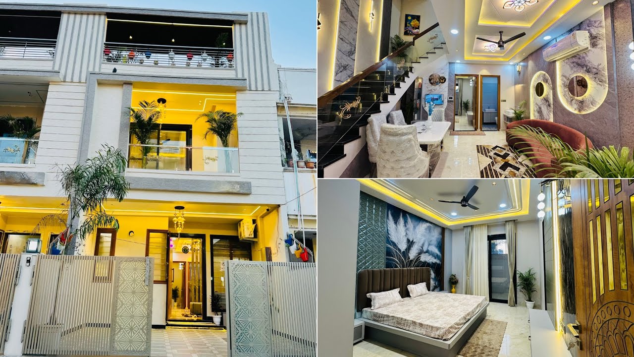 A Beautiful 126 Gaj 4 Bedroom House With Garden & Bar Area | Luxury Villa In Jaipur