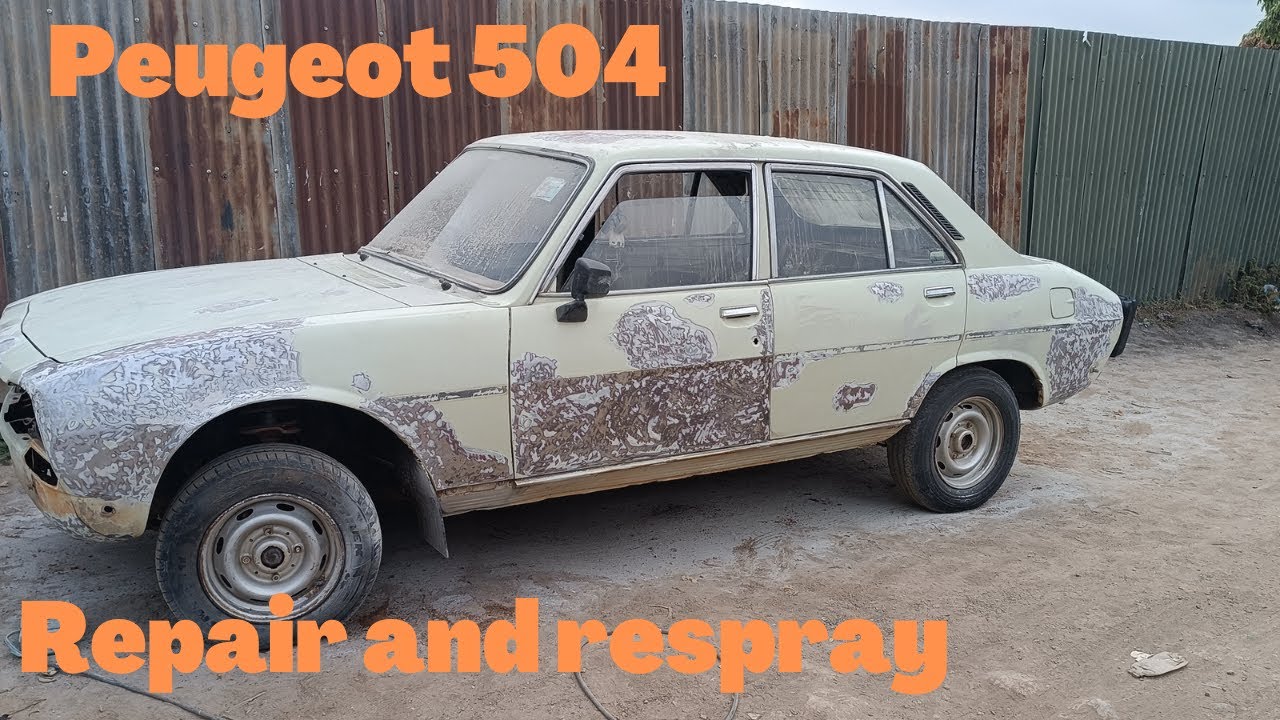 Реставрация Peugeot 504.