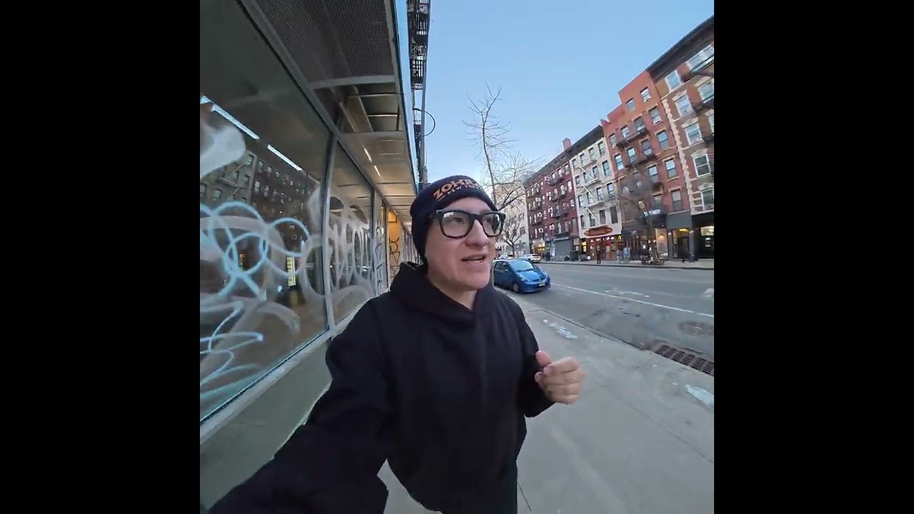 DJI ACTION 6 ULTRAWIDE OPENGATE 4K 30FPS FOV BOOST LENS 182 DEGREES TEST NYC