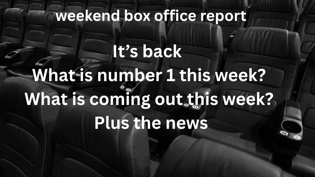 It's back the Weekend Box Office Report!!