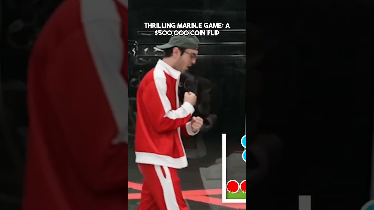 Thrilling Marble Game  A $500 000 Coin Flip online video cutter com