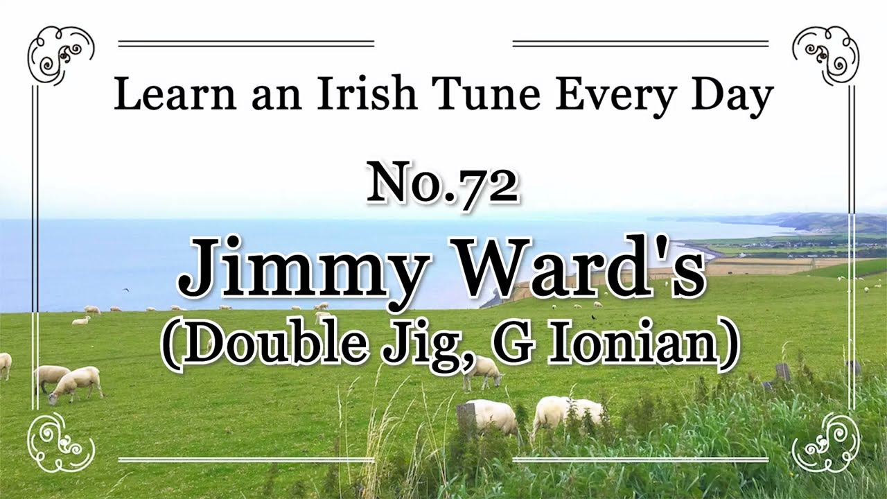 072 Jimmy Ward's (Double Jig, G Ionian) Learn an Irish Tune Everyday