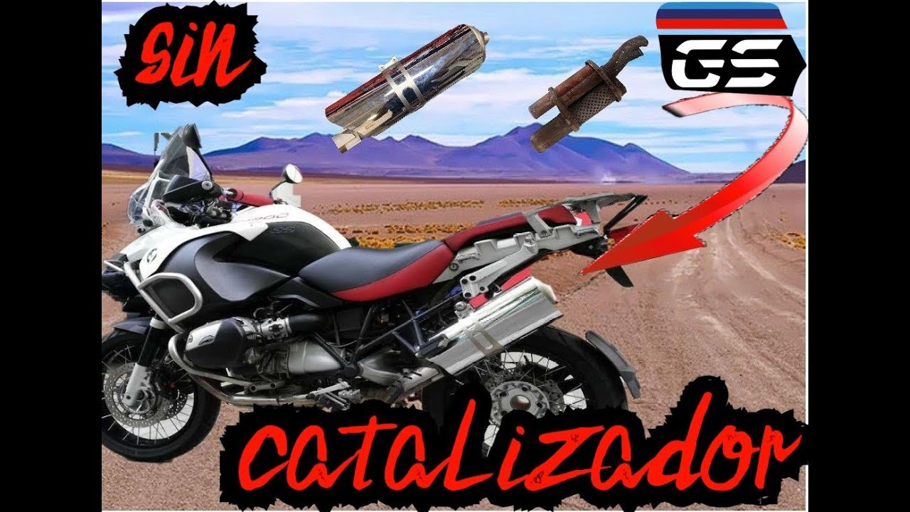 Modificamos el escape de fabrica BMW R1200GS mejoramos el SONIDO