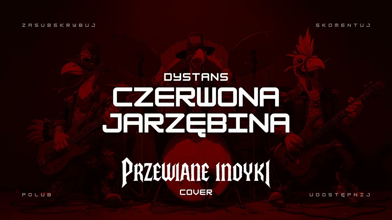 🔥 Dystans - Czerwona Jarzębina (ale to heavy metal cover) 🦃🤘 HIT | Przewiane Indyki