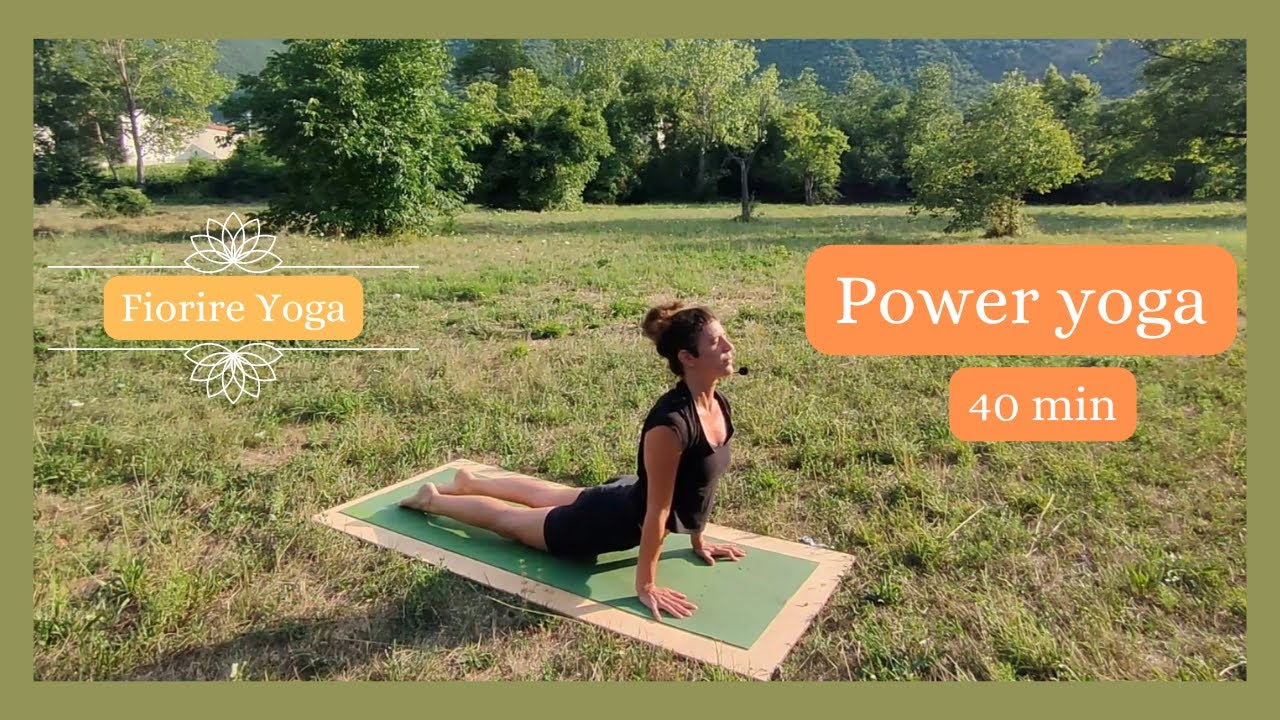 POWER YOGA 40 min - Livello Avanzato - in italiano con musica
