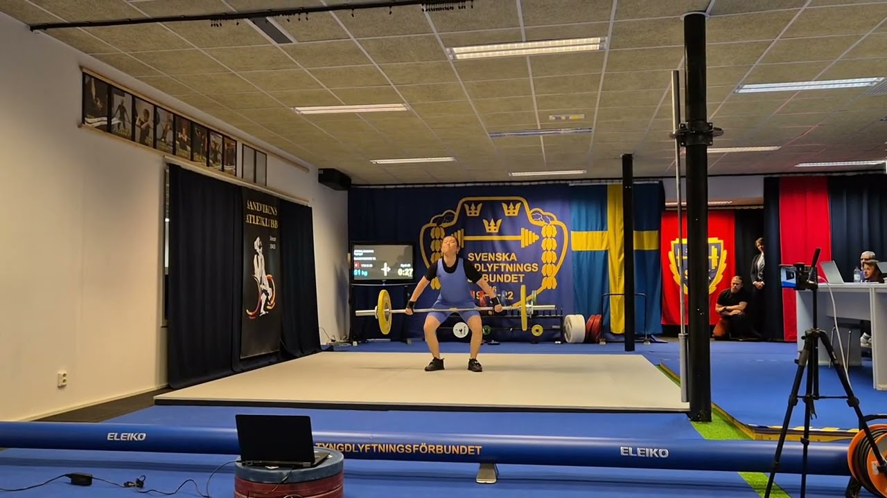 Tyngdlyftning ungdoms SM 2025 - Adele och Azaka
