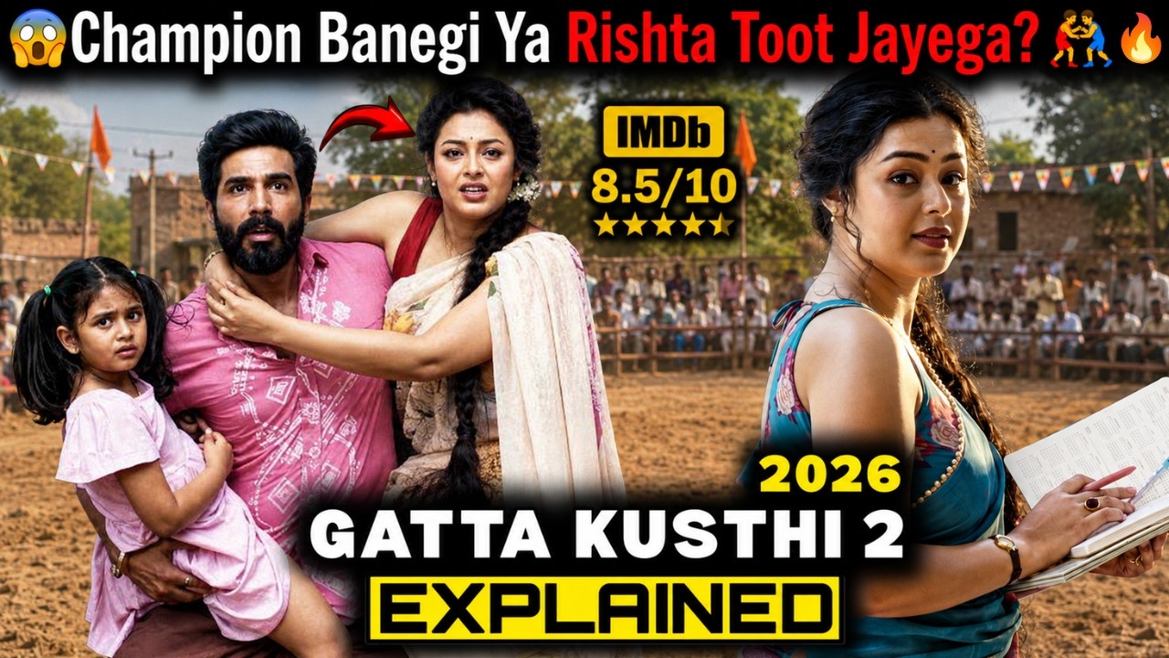Gatta Kusthi 2 Movie (2026) Explained || South Indian Movie Explained in Hindi 💥⚠️🤯😱 | Gatta Kust...