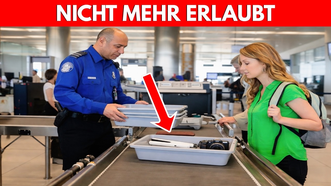 Diese 10 elektronischen Geräte werden 2026 am Flughafen einkassiert