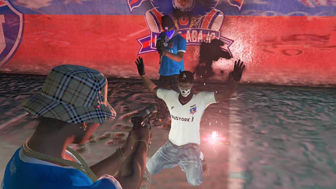 ⚪⚫ LA GB LE CAE AL BLOQUE DE LOS DE ABAJO.🔴🔵 Gta 5 Rp