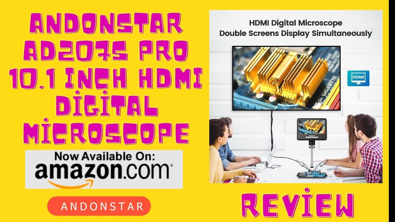 Andonstar AD207S Pro 10.1 Inch HDMI Digital Microscope