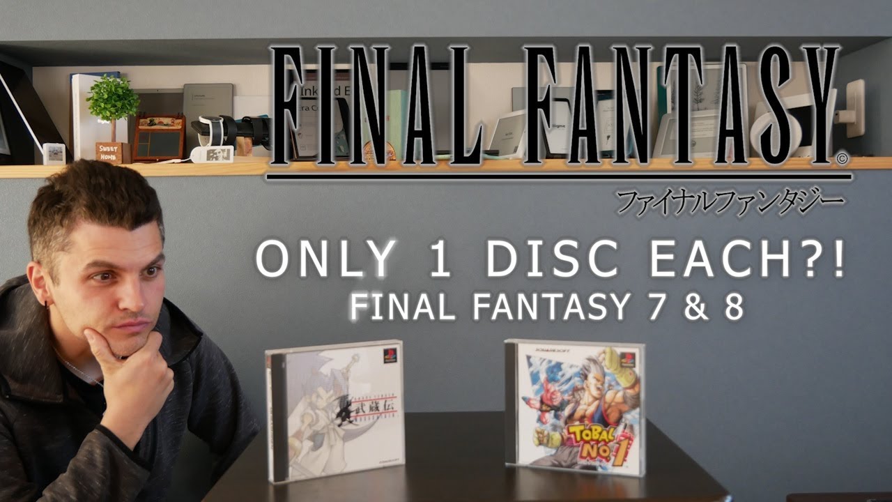 This version of Final Fantasy 7 only has 1 disc? FF8 Too