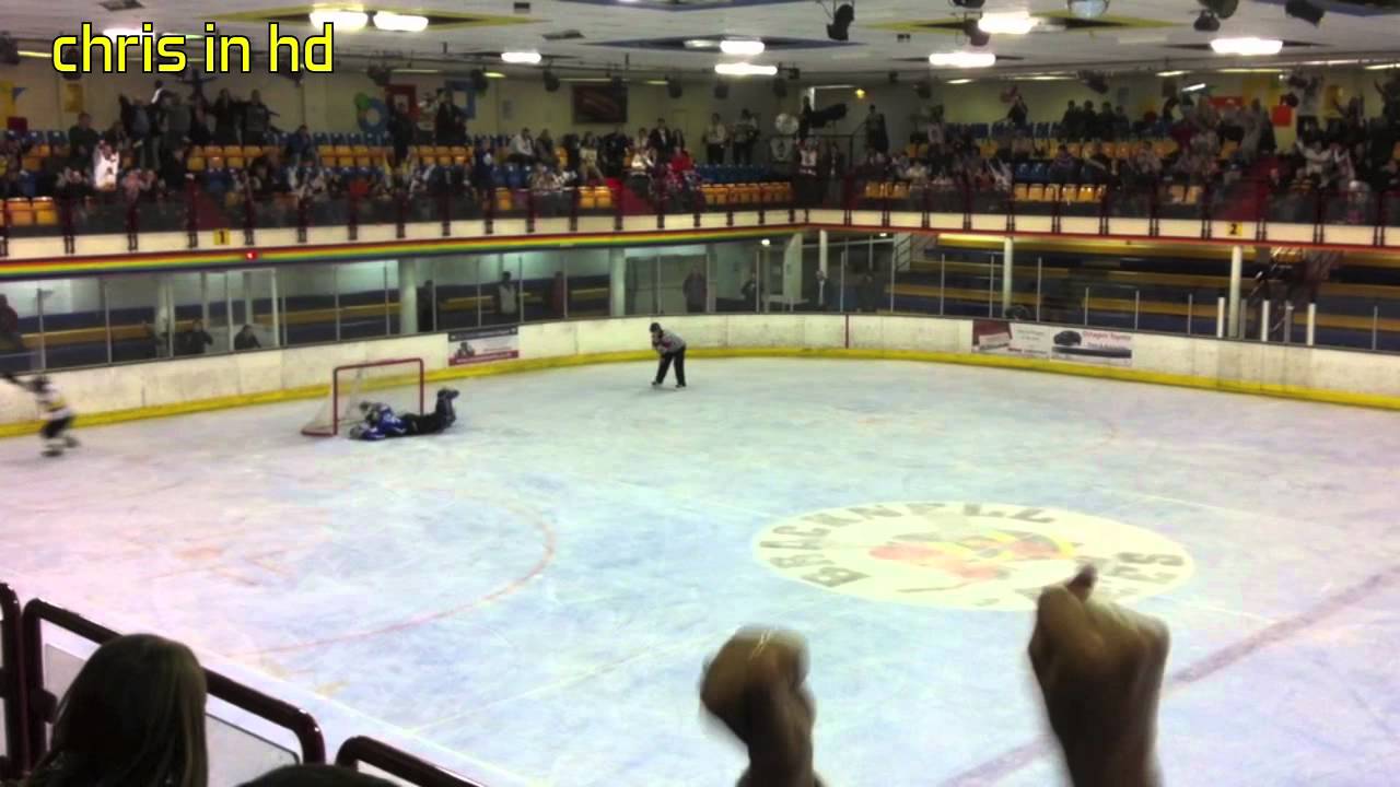 Shaun Thompson's Penalty Shot... Bracknell Bees v Sheffield Steeldogs