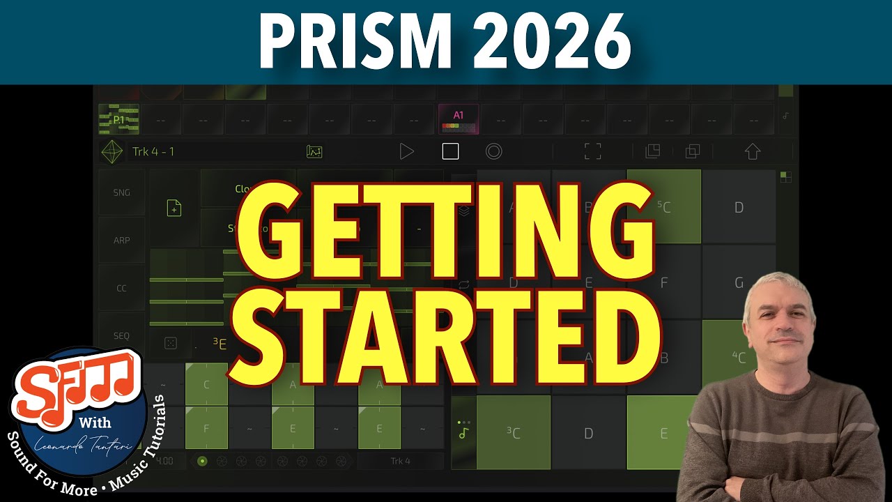 Prism Midi Sequencer 2026 - Tutorial 1: Getting Started