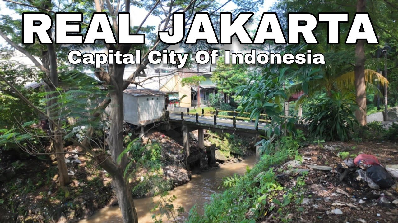 NARROW ALLEYS OF JAKARTA‼️REAL LIFE IN THE CAPITAL CITY OF JAKARTA,INDONESIA 🇲🇨