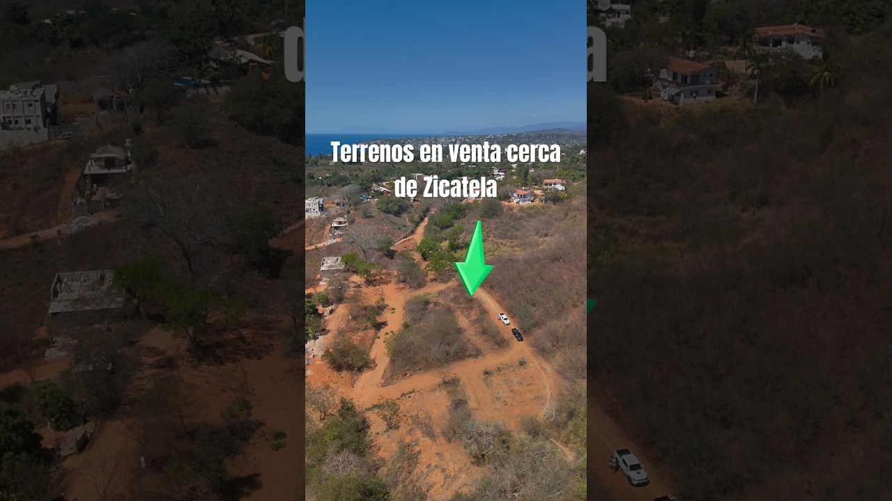 Lotes cerca de Zicatela con escrituras p&uacute;blicas en venta