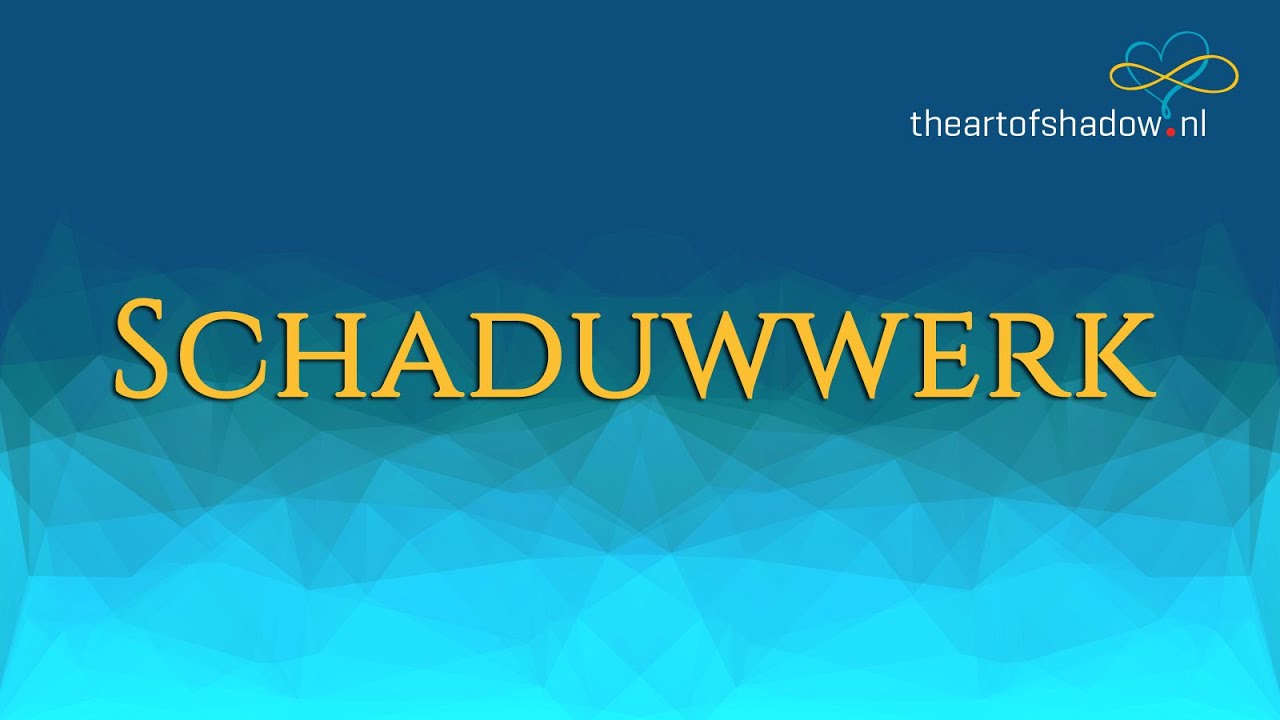 Schaduwwerk volgens The Art of Shadow methode