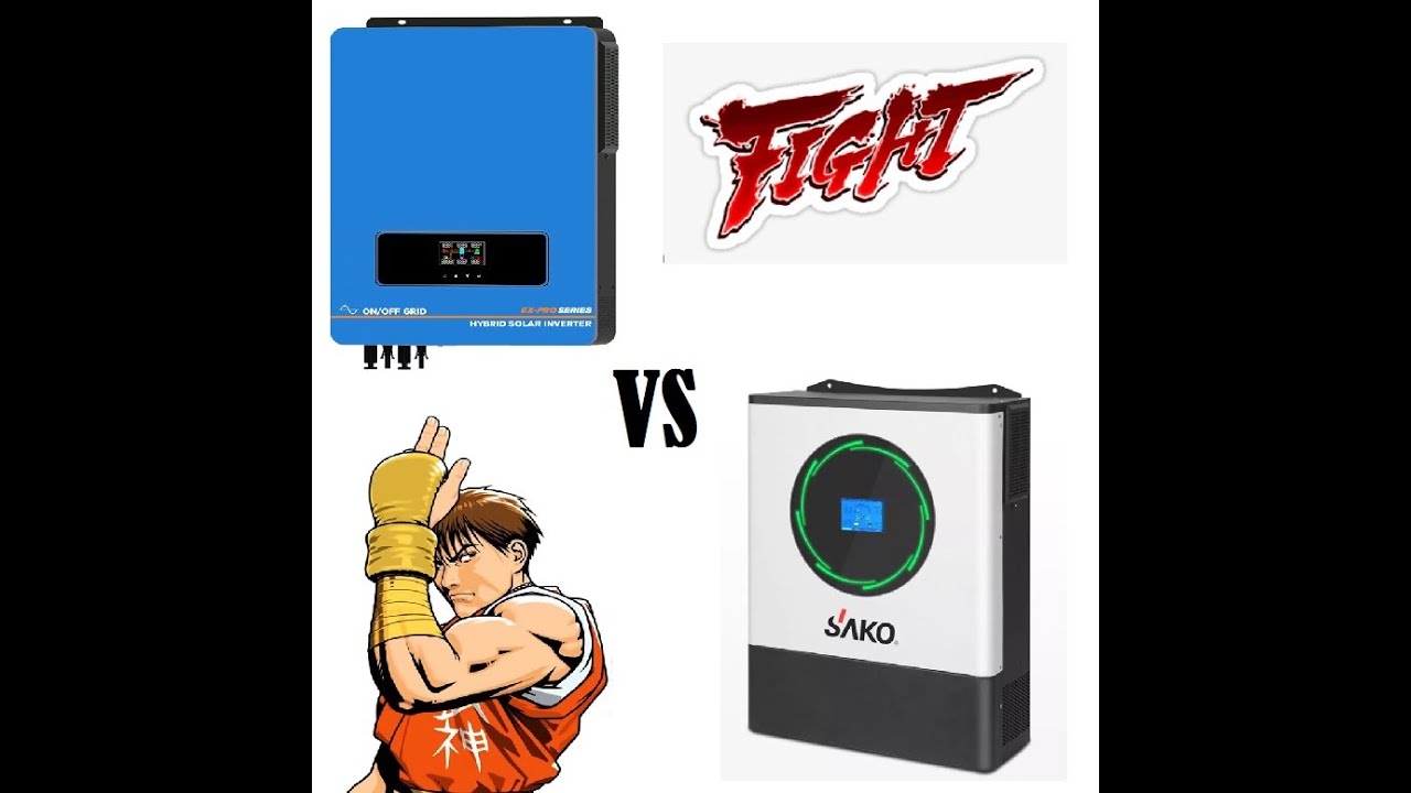 Pojedynek Falowników SAKO SUNPOLO 8kW  vs ANERN EX-PRO 8kW