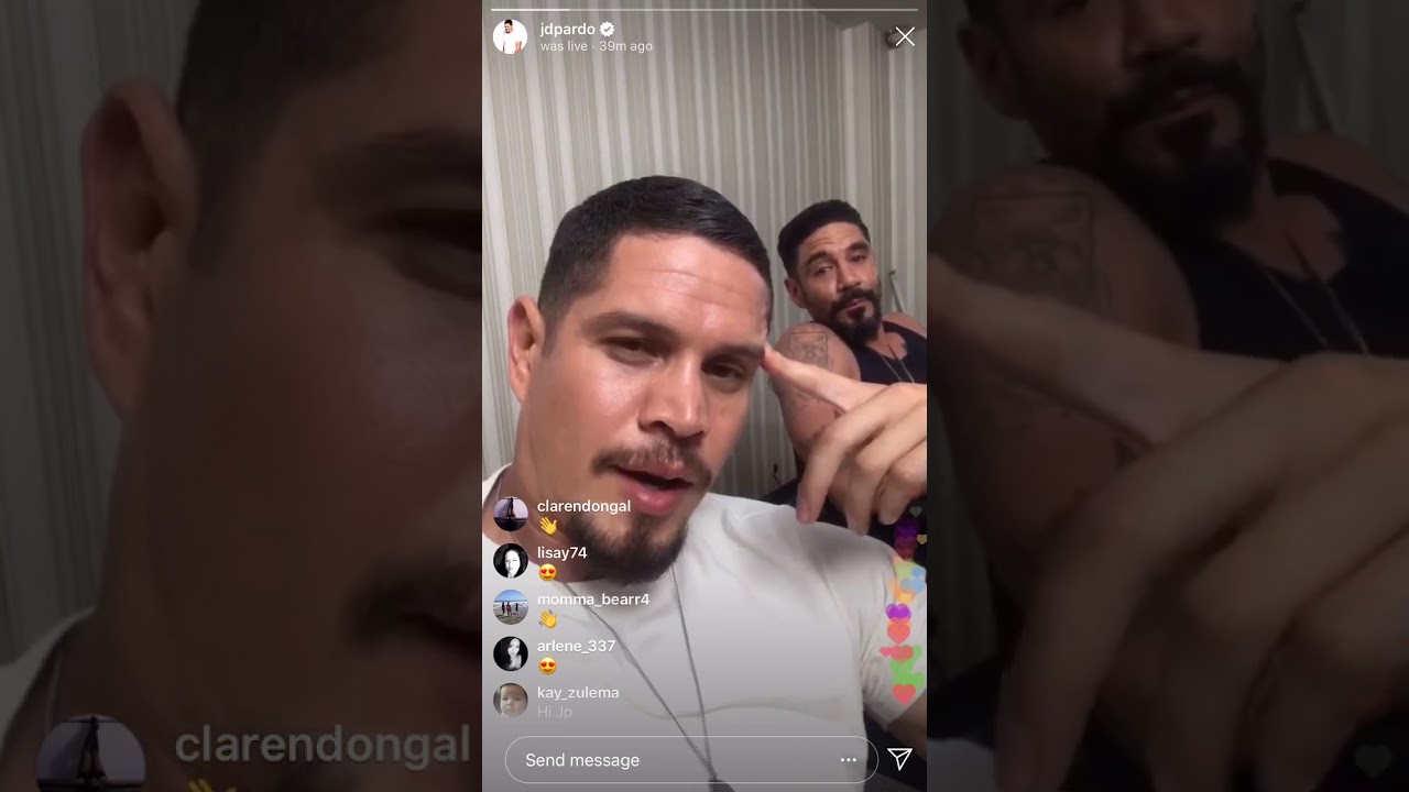 JD Pardos live IG 9.10.19