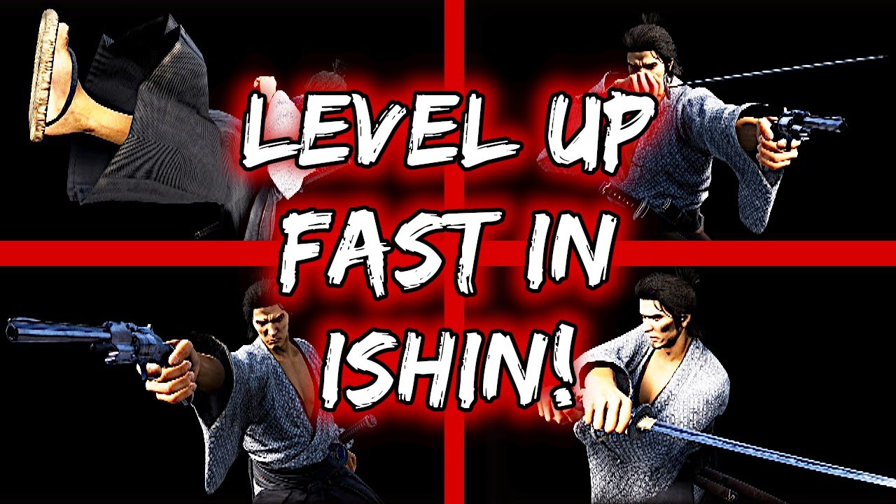 FAST LEVELING IN LIKE A DRAGON: ISHIN!