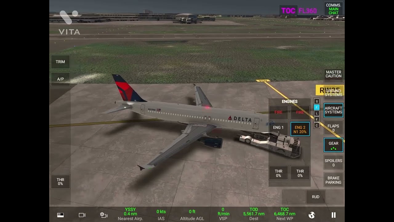 RFS how to take off from gate tutorial! (A320 only)