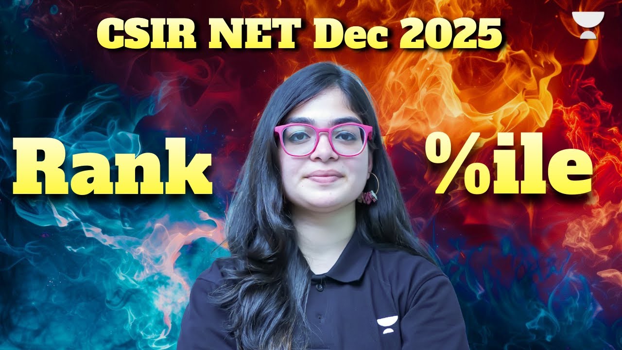 CSIR NET Dec 2025 Rank Vs Percentile | How to calculate Rank ? | Lekhanshu Singh