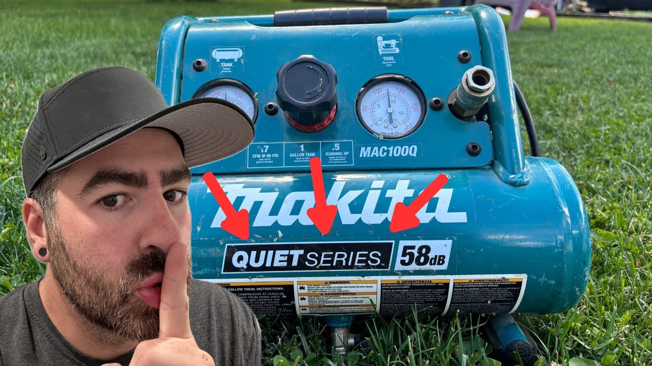 Makita quiet series compressor review (MAC100Q)