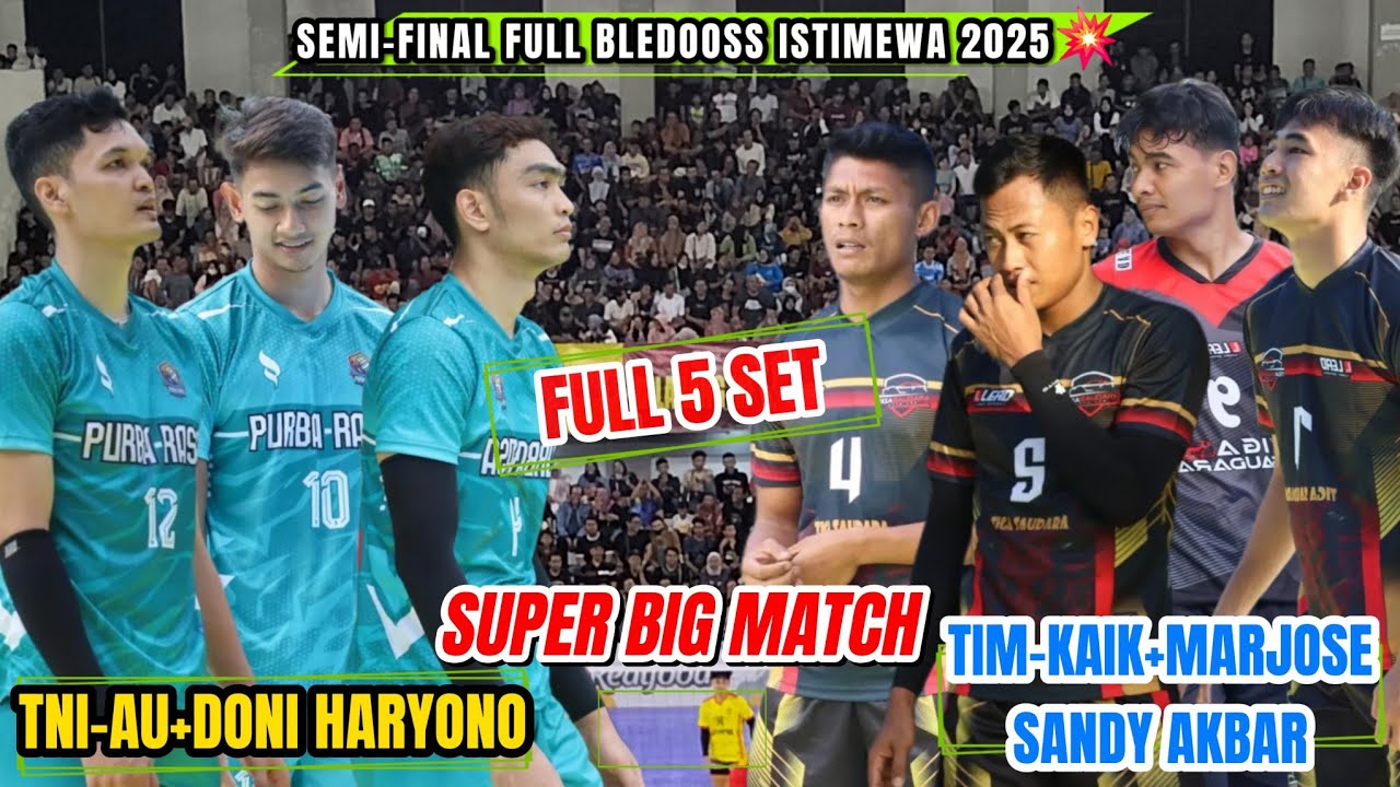 TIM KAIK ORI + MARJOSE,SANDY AKBAR,YUDI KENDIL vs TNI AU SIGIT ARDIAN + DONI HARYONO