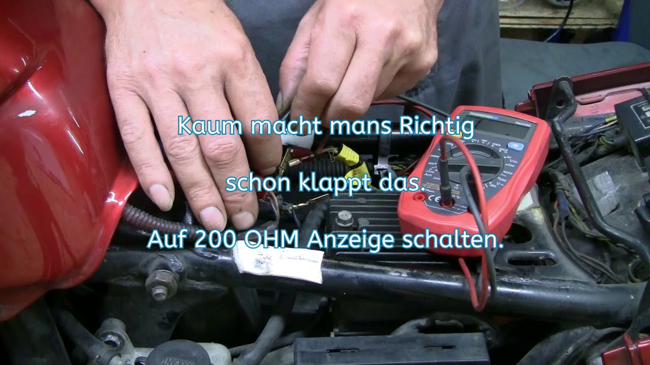 VF750 Sabre Teil 2 Elektrik und Ladespannung