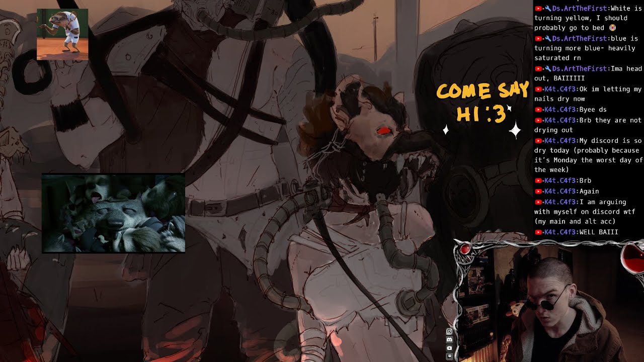 been a while 0_0 drawing stream (EXHILARATING!) 😈