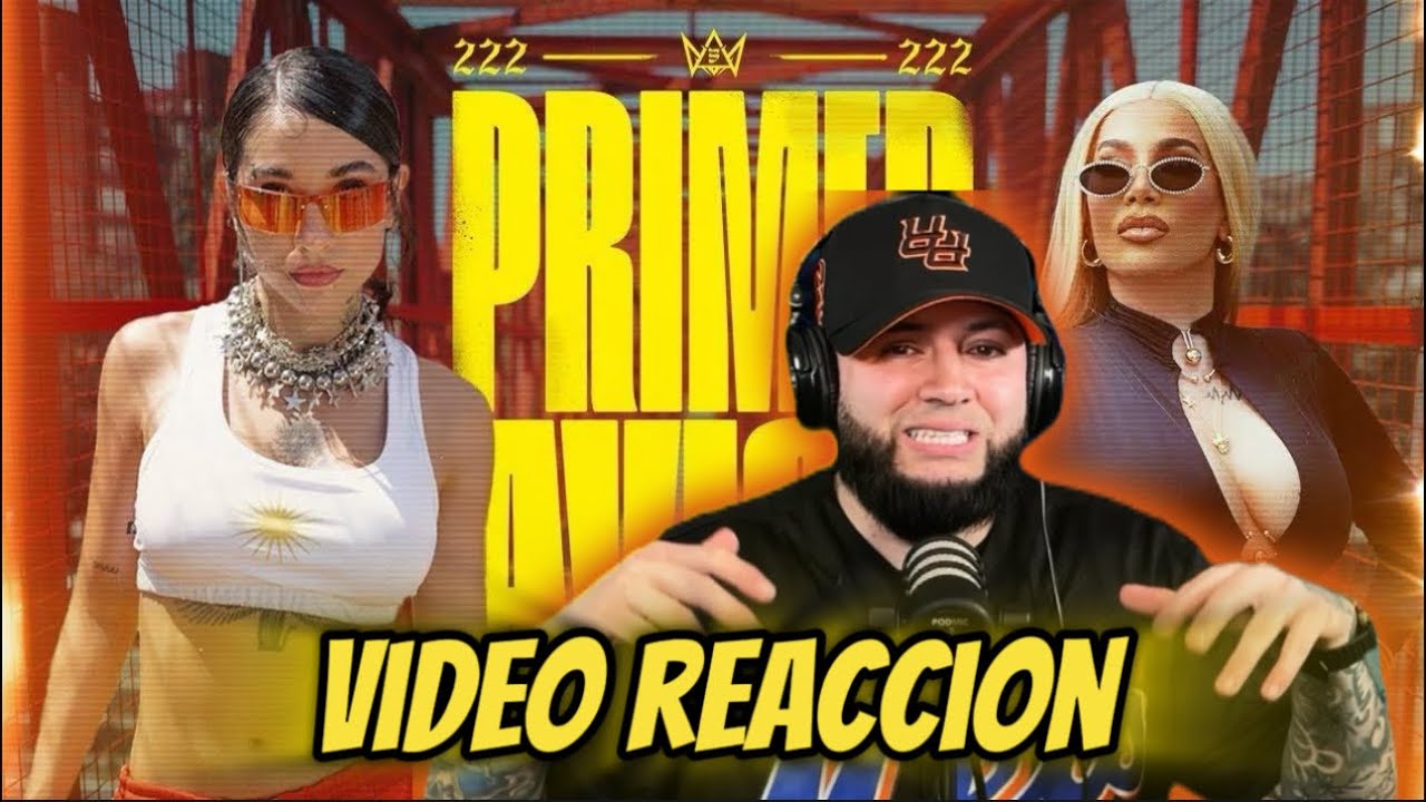 Maria Becerra, Ivy Queen - PRIMER AVISO (VIDEO REACCION )