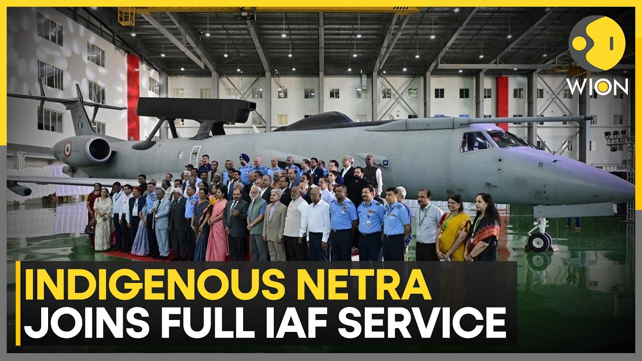 India&rsquo;s Netra Becomes Eye in Sky With Full IAF Service Entry | WION