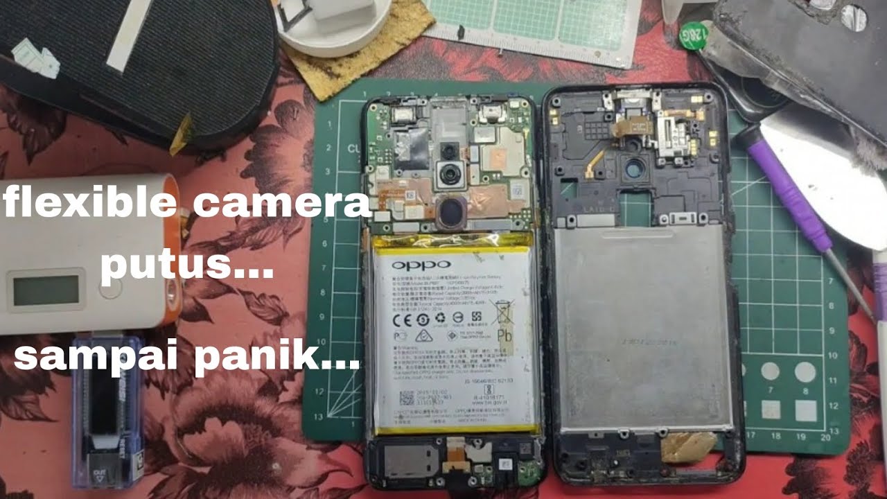 Service hp oppo f1 pro mati dan on of hancur...