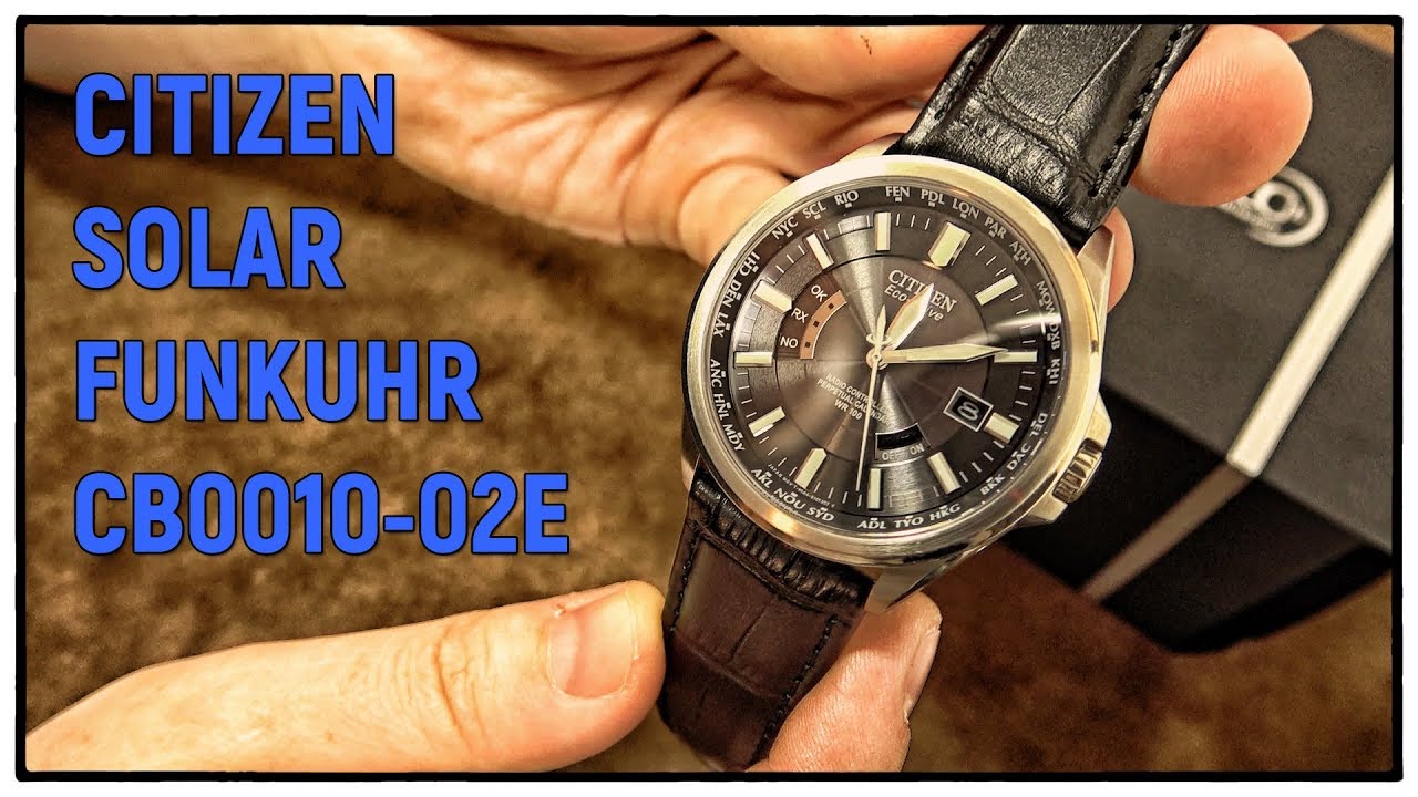 Citizen CB0010-02E Citizen Solar Funkuhr | Solar & Radio Controlled Toolwatch