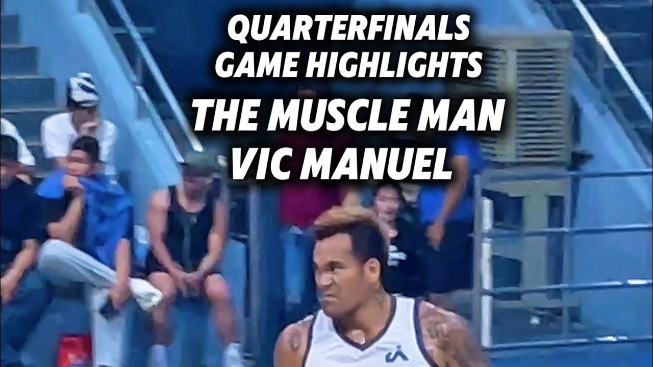 Vic Manuel “The Muscle Man” FULL Game Highlights, QuarterFinals VS Cache Prints, MIGBL