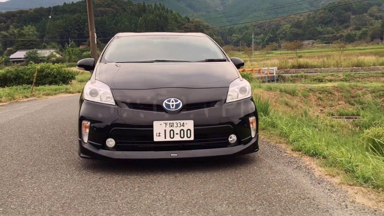 TOYOTA プリウス work マイスター 深リム 9J+10 J-LINE ホーシング加工 走行動画★